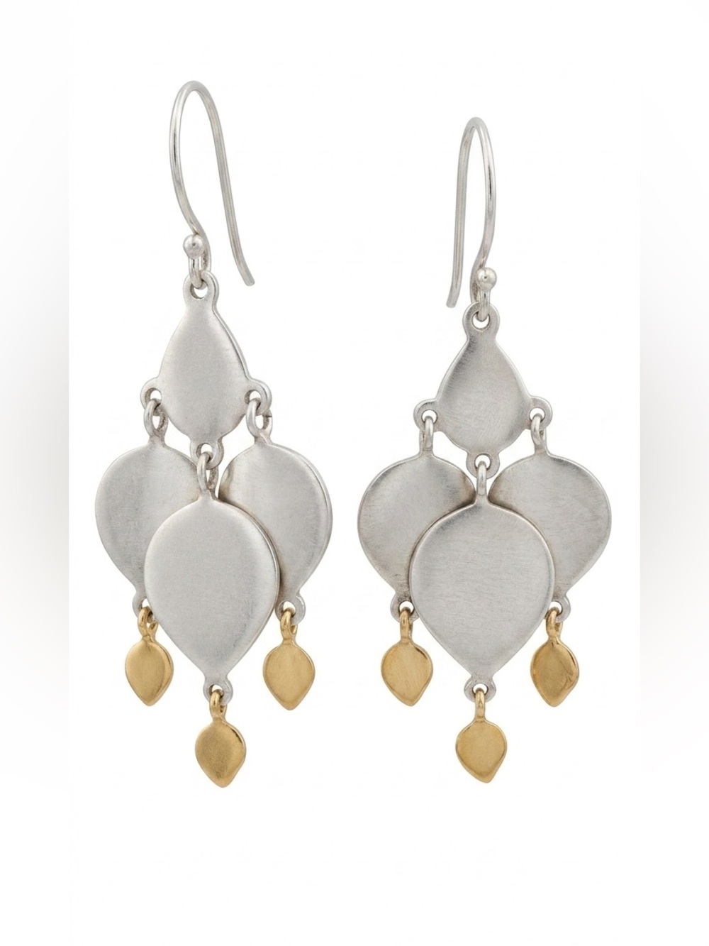 Me & Ro Full Lotus Chandelier Earrings
